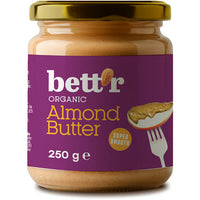 Bett’r Organic Almond Butter 250g