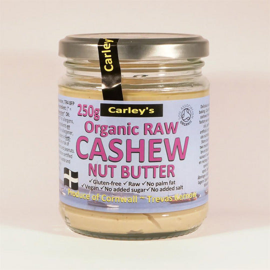 Carley's Organic Raw Cashew Butter 250g