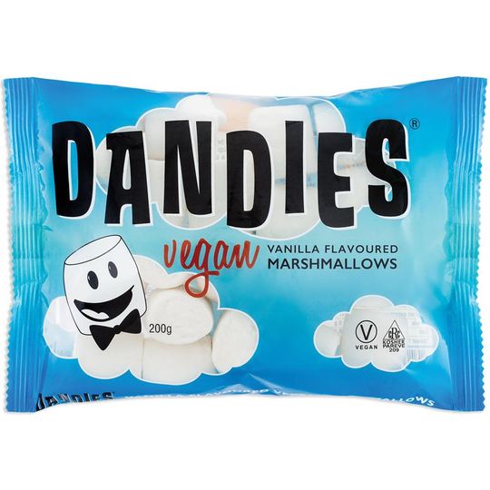 Dandies Vegan Vanilla Marshmallows 200g