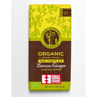 Equal Echange Organic Lemon Ginger Chocolate Black Pepper 55% 100g