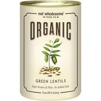 Eat Wholesome Organic Green Lentils 400g