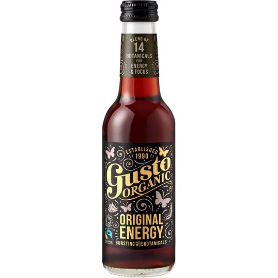 Gusto Original Organic Energy Drink 250ml