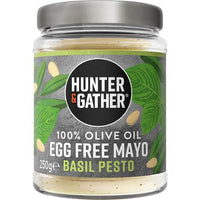 Hunter and Gather BASIL PESTO EGG FREE MAYO 250g