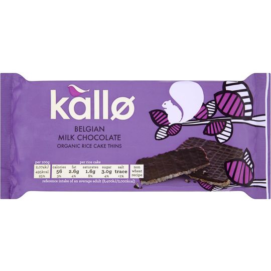 Kallo Belgian Milk Chocolate Thins