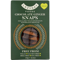 Lazyday Foods Chocolate Ginger Snaps 125g