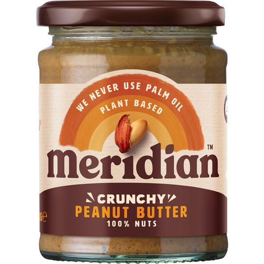 Meridian No Added Salt Crunchy Peanut Butter 280g