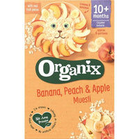 Organix Banana, Peach & Apple Baby Muesli Single