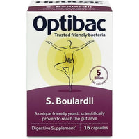 Optibac Saccharomyces Boulardii 16 Capsules