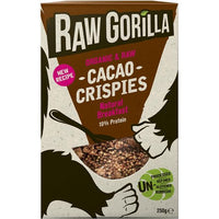 RAW GORILLA ORGANIC VEGAN CACAO CRISPIES 250G