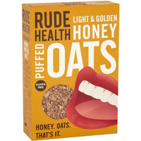 Rude Health Gluten Free Honey Puffed Oats 240g