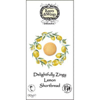 Roots and Wings Organic Delightfully Zingy Lemon Biscuits 150g