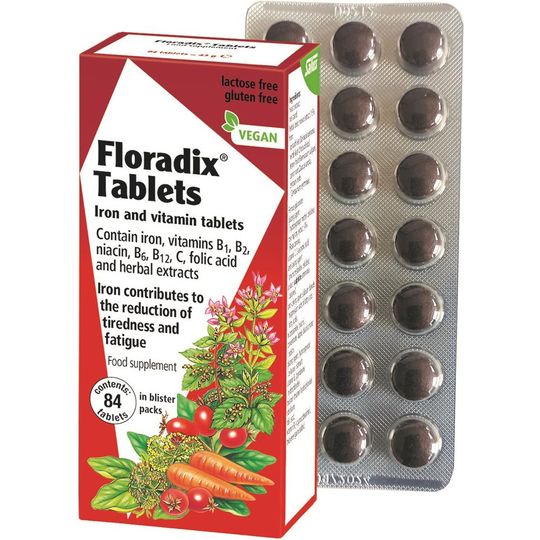 Floradix Iron 84 Tablets