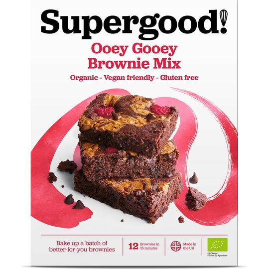 Supergood Ooey Gooey Brownie Mix 200g