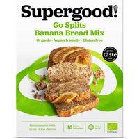 Supergood Go Splits Banana Bread Mix 250g