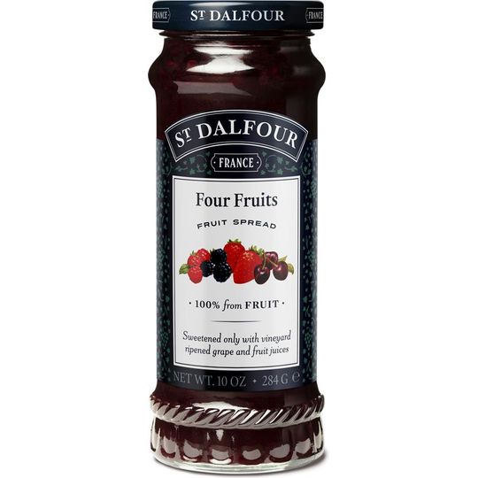 ST DALFOUR FOUR FRUITS FRUIT SPREAD 284G