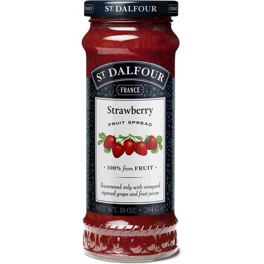 ST DALFOUR STRAWBERRY FRUIT SPREAD 284G