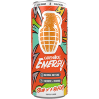 GRENADE SUN OF A BEACH ENERGY DRINK (12 PACK)