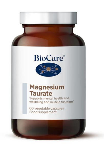 BioCare Magnesium Taurate 60 Vegetable Capsules