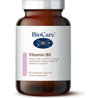 BioCare Vitamin B6 60 Vegetable Capsules