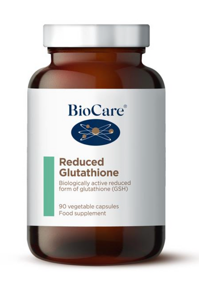 BioCare Reduced Glutathione 90 Vegetable Capsules