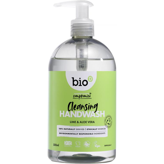 Bio-D LIME & ALOE VERA CLEANSING HANDWASH 500ML