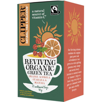 Clipper Tea Organic Fairtrade Reviving Green Tea 20 Bags