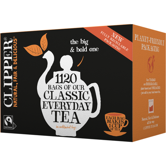 Clipper Tea Fairtrade Everyday One Cup 1120 Tea bags