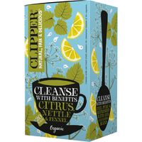 Clipper Tea Organic Cleanse with Benefits Infusion 20 Bags