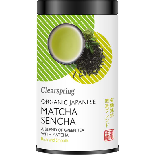 Clearspring  Organic Japanese Matcha Sencha - Loose Leaf Tea 85g