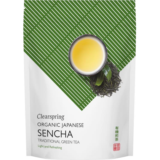 Clearspring  Organic Japanese Sencha Green Tea - Loose Leaf Tea 90g