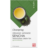 Clearspring  Organic Japanese Sencha Green Tea - 20 Tea Sachets