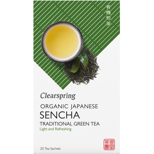 Clearspring  Organic Japanese Sencha Green Tea - 20 Tea Sachets