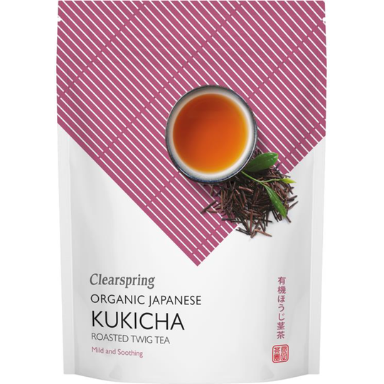 Clearspring  Organic Japanese Kukicha - Loose Leaf Tea 90g