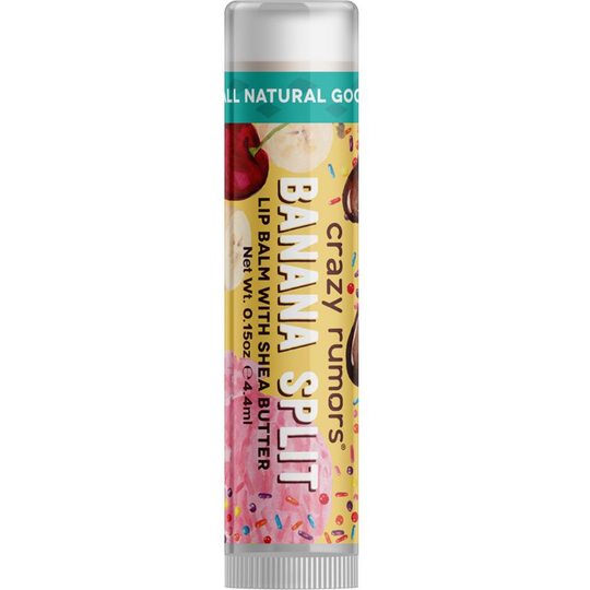 Crazy Rumors Banana Split Lip Balm