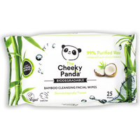 The Cheeky Panda Bamboo Biodegradable Face Wipes (6 pack)