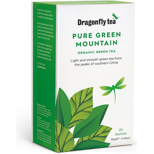 Dragonfly Tea Pure Green Mountain 20 Sachets