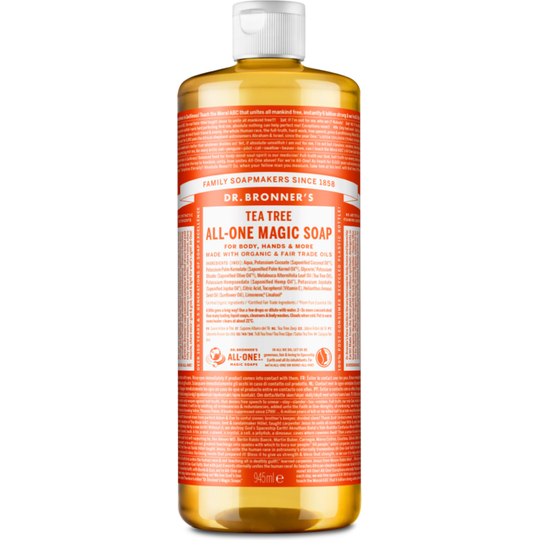 Dr Bronner's TEA TREE All-One Magic SOAP - 945ml