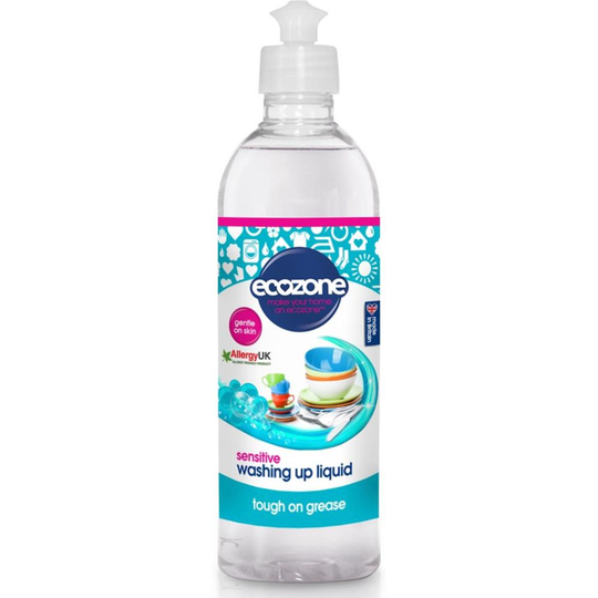 Ecozone Sensitive Washing Up Liquid 500ml