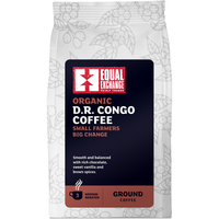 Equal Exchange Organic D.R. Congo Coffee, 200g ground