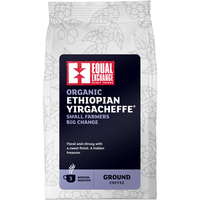 Equal Exchange Organic Ethiopian Yirgacheffe Ground Coffee, 200g bag