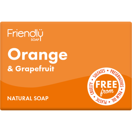 FRIENDLY SOAP  Orange & Grapefruit Natural Soap