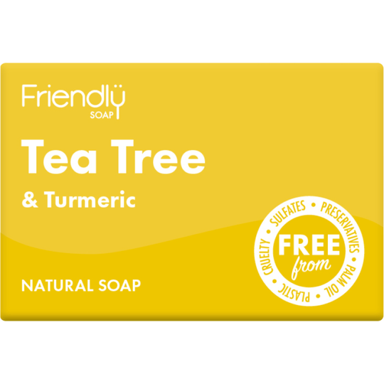 FRIENDLY SOAP  Tea Tree & Turmeric Natural Soap