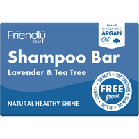 FRIENDLY SOAP  Shampoo Bar - Lavender & Tea Tree