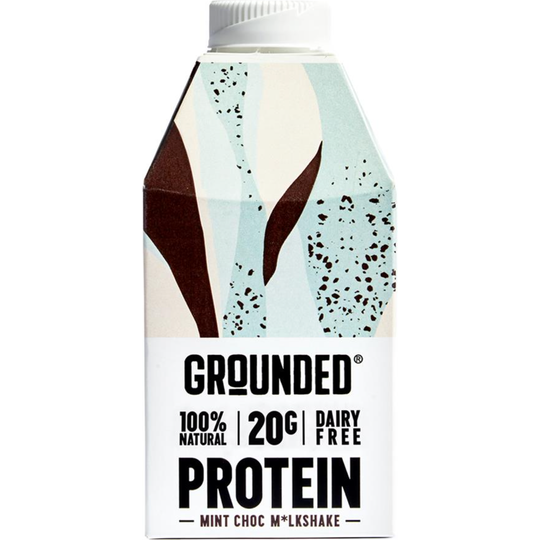 GROUNDED Mint Chocolate Plant Protein Shake 490ml