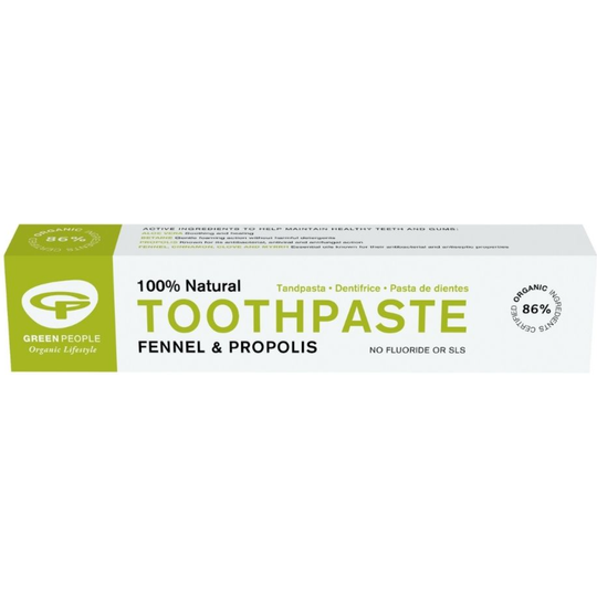 GREEN PEOPLE FENNEL & PROPOLIS TOOTHPASTE 50ML