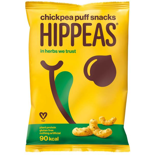 Hippeas Chickpea Puffs in herbs we trust 22g