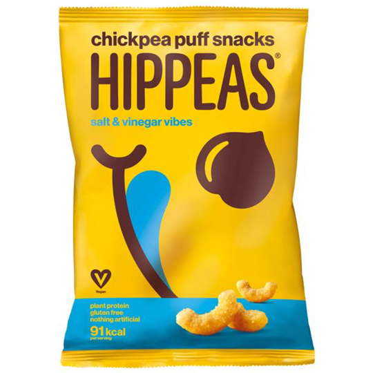 Hippeas Chickpea Puffs Salt & Vinegar 78g