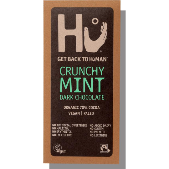 Hu Crunchy Mint Dark Chocolate 60g