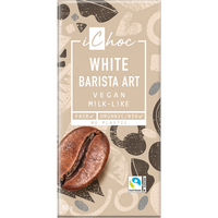 iChoc White Barista Chocolate Vegan Organic 80g