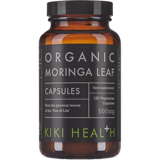 Kiki Health Moringa Leaf, Organic - 120 Vegicaps